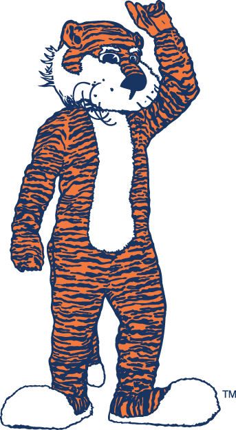Auburn Tigers 1981-2003 Mascot Logo DIY iron on transfer (heat transfer)